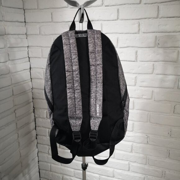 2 / $30.00 - Adidas Unisex Dark Grey Zipper Closure Padded Back Backpack - Picture 2 of 12
